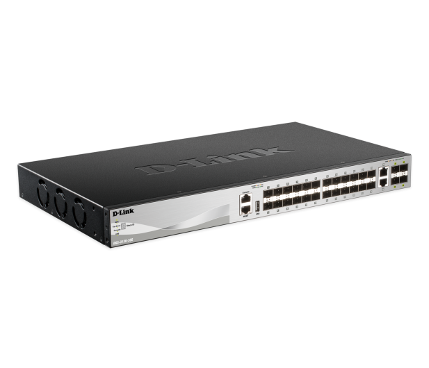 D-Link Przełącznik DGS-3130-30S/SI 24GE 2x10G 4xSFP+ - 1459343 - zdjęcie 3